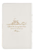 Mr. & Mrs. 366 Devotions for Couples White Faux Leather Devotional