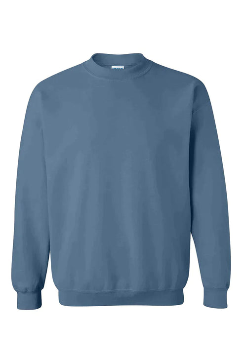 Strike Distressed Jesus Heavy-weight Crew Sweatshirt