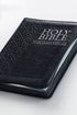 Black LuxLeather Zippered Compact KJV Bible
