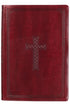 Burgundy LuxLeather Super Giant Print KJV Bible with Thumb Index