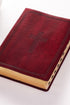 Burgundy LuxLeather Super Giant Print KJV Bible with Thumb Index