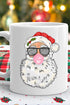 Vintage Bubblegum Santa White Mug