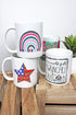 SALE! 2 White Mugs Mystery Grab Bag