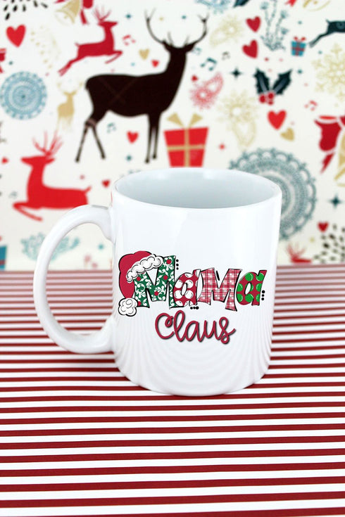 Mama Claus White Mug