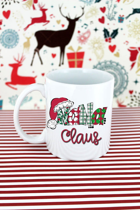 Nana Claus White Mug