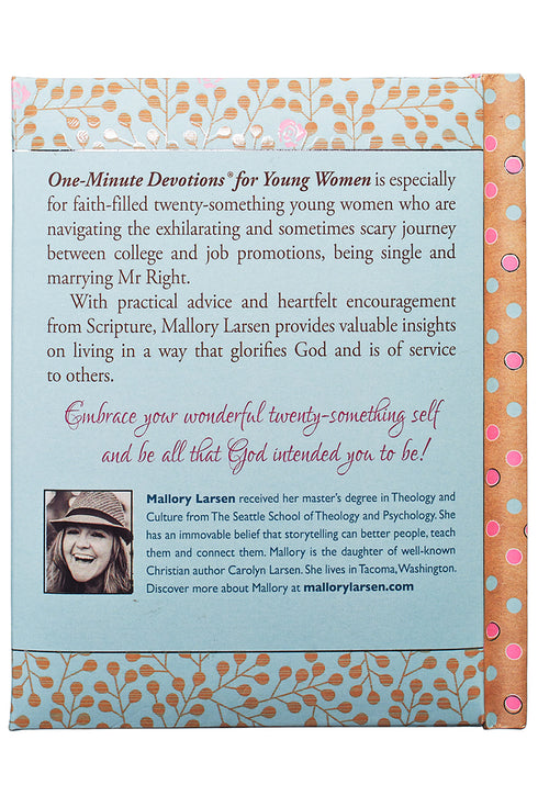 One-Minute Devotions for Young Women by Mallory Larsen
