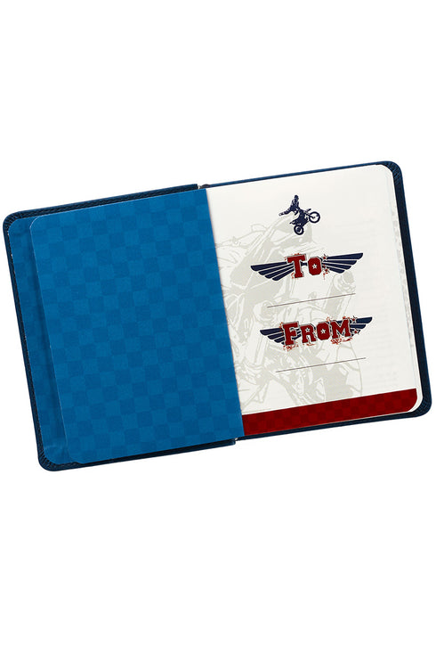 One-Minute Devotions For Boys LuxLeather Book by Jayce O'Neal