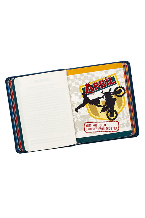 One-Minute Devotions For Boys LuxLeather Book by Jayce O'Neal