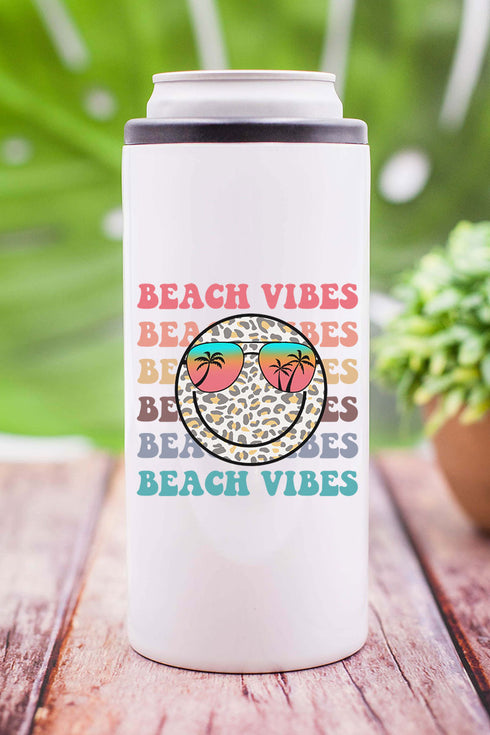 Beach Vibes Stainless Steel Slim Hugger
