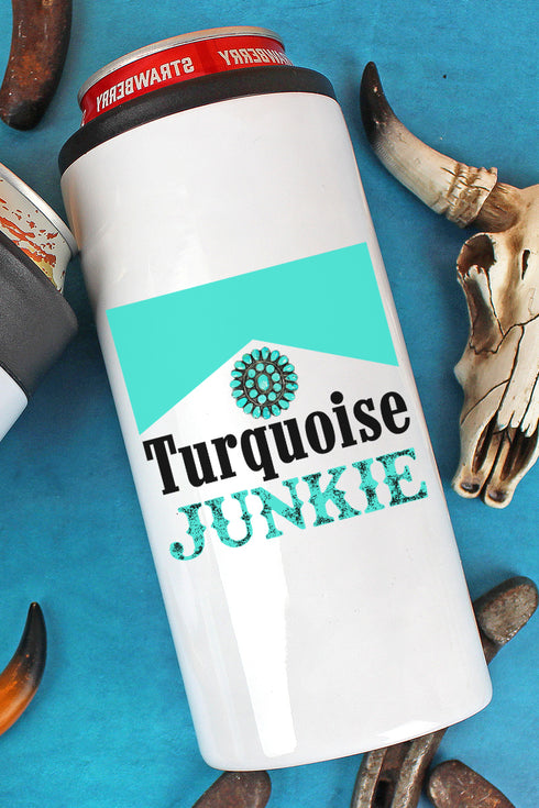 Turquoise Junkie Stainless Steel Slim Hugger