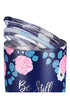 Psalm 46:10 'Be Still & Know' Floral Travel Mug