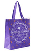 Proverbs 31:25 'Strength & Dignity' Purple Tote Bag