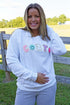 Cozy Chenille Patch Unisex NuBlend Crew Sweatshirt