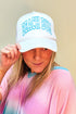 Beach Bum Varsity Puff Vinyl Foam Mesh Back Trucker Cap