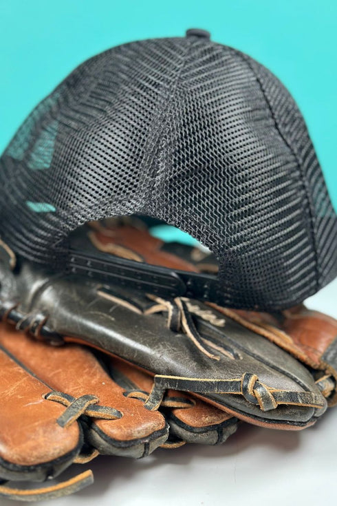 Baseball Chenille Patch Foam Mesh Back Trucker Cap