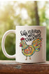 Better With Chickens White Mug