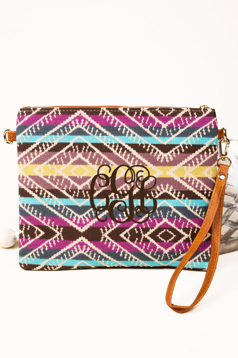 Turquoise Sabino Canyon Crossbody Clutch