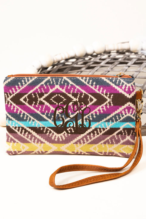 Turquoise Sabino Canyon Wristlet Pouch