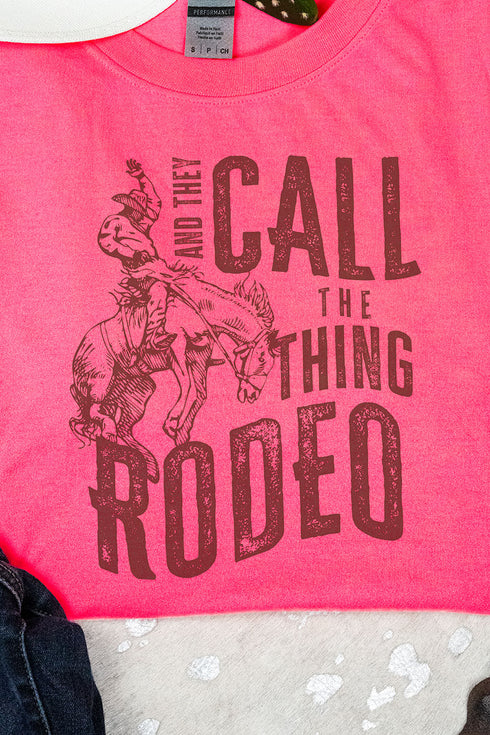 The Thing Rodeo Adult Fusion ChromaSoft Performance T-Shirt