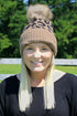 Call Of Fall Pom Pom Beanie, Taupe