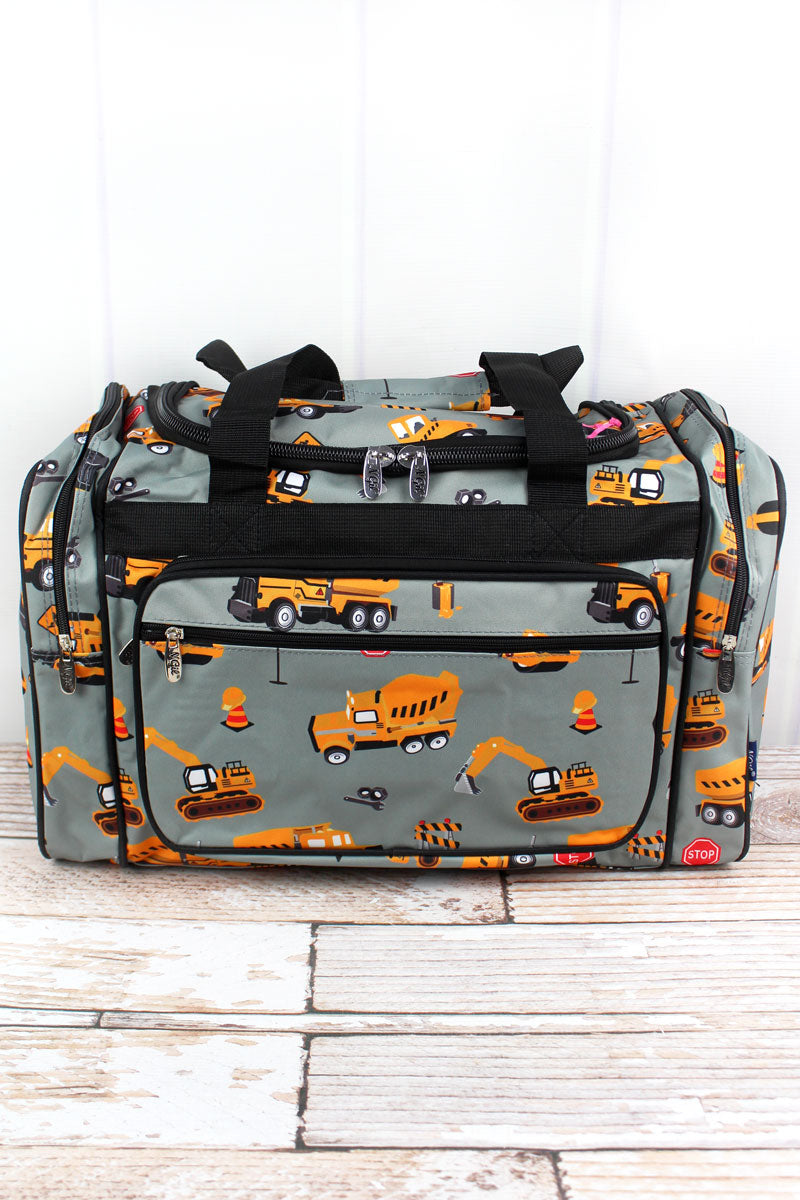 Construction Yard Duffle Bag with Black Trim 20" eWAM Howdy Honey