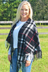 Elk Mountain Triangle Scarf, Black