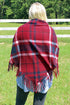 Elk Mountain Triangle Scarf, Red