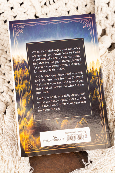 Be Strong and Steadfast Softcover Daily Devotional For Men