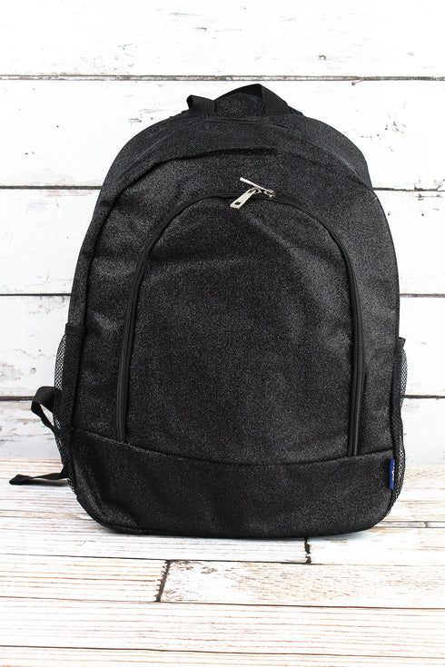 Black Glitz & Glam Large Backpack