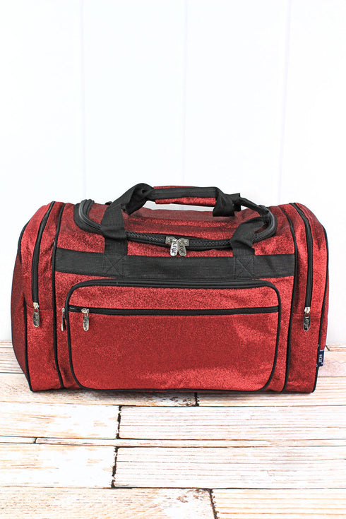 Red Glitz & Glam Duffle Bag 20"