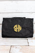 Black Glitz & Glam Roll Up Cosmetic Bag
