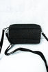Black Glitz & Glam Crossbody Organizer Clutch
