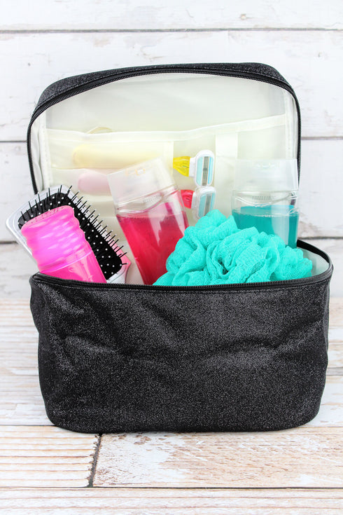 Black Glitz & Glam Train Case