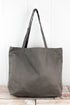 Liberty Bags Gray Large Canvas Tote