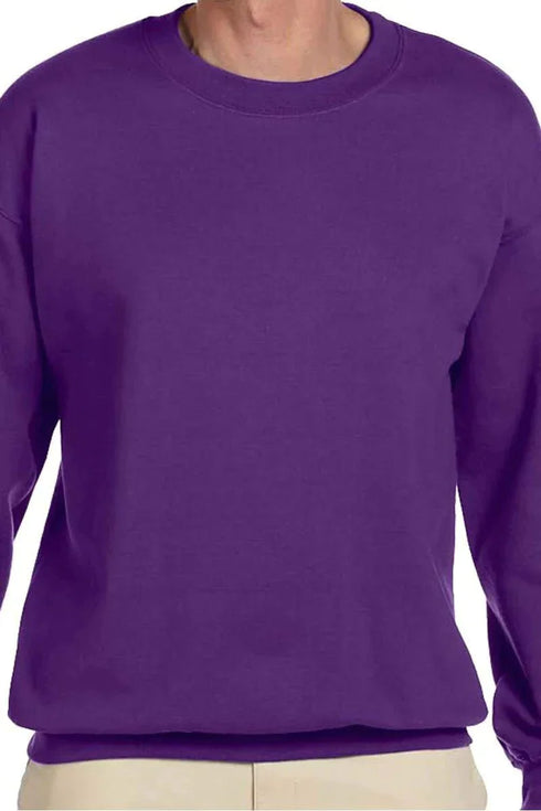 Faux Embroidery Cheer Mom Transfer Heavy-weight Crew Sweatshirt