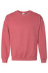 Faux Embroidery Cheer Mom Transfer Heavy-weight Crew Sweatshirt