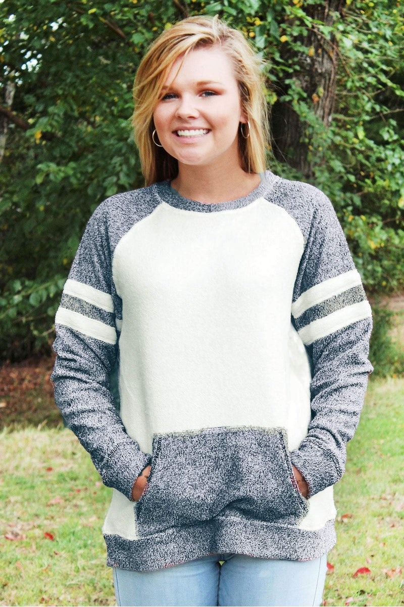 boxercraft Loop Terry Pullover Sweater Cozy Crew Long Sleeve Sweater, Warm  & Cozy, Adult Sizes