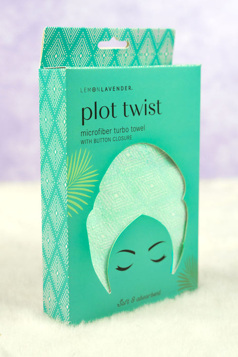 One Plot Twist Microfiber Turbo Towel - SHIPS ASSORTED