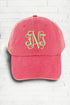 Washed Hot Pink Baseball Cap
