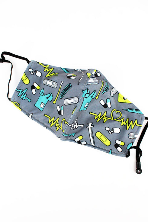 Nurse Life Two-Layer Fashion Face Mask