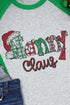 Nanny Claus Tri-Blend Unisex 3/4 Raglan