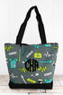 Nurse Life with Black Trim Tote Bag