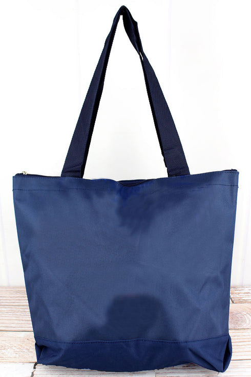 Scrub Life Navy Tote Bag