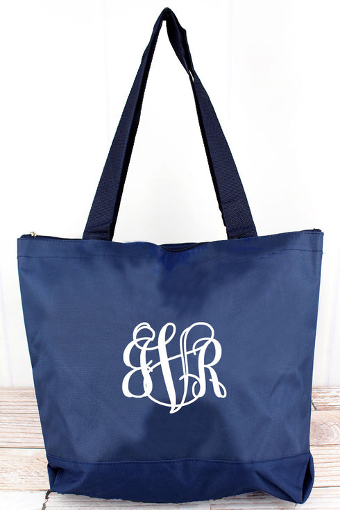 Scrub Life Navy Tote Bag