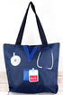 Scrub Life Navy Tote Bag