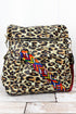 Leopard Faux Leather Backpack Tote