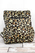 Leopard Faux Leather Backpack Tote
