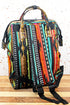 San Jose Serape Diaper Bag Backpack