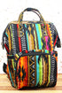 San Jose Serape Diaper Bag Backpack