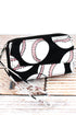 Baseball Crossbody Organizer Clutch